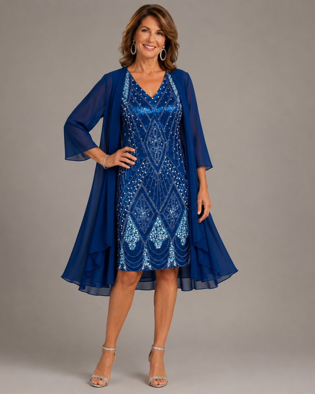 Kalie Elegant two-piece Dress