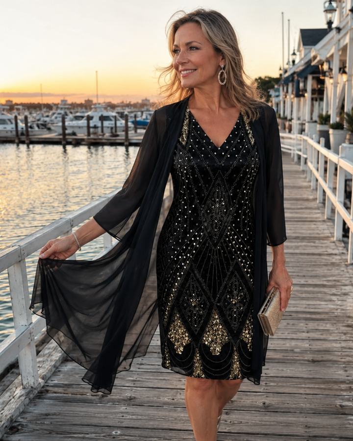 Kalie Elegant two-piece Dress