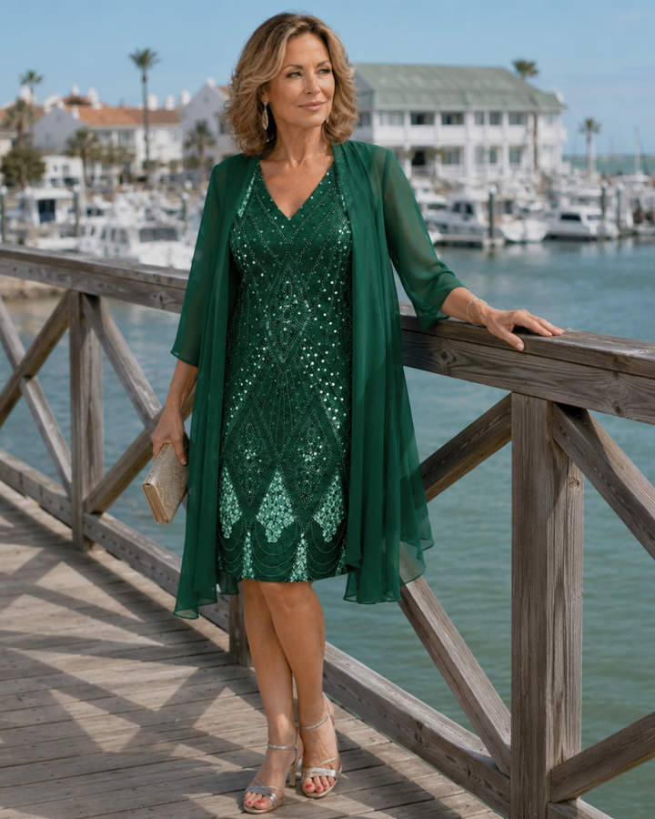 Kalie Elegant two-piece Dress
