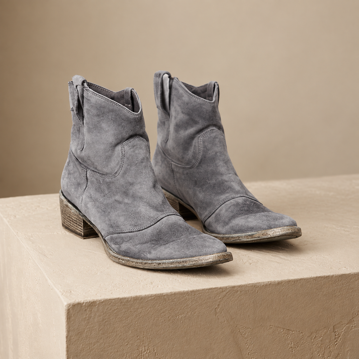 Lucille Women's Soft Suede Western Boots